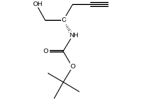 tert-Butyl(S)-(1-hydroxypent-4-yn-2-yl)carbamate, 763122-73-2, undefined, 