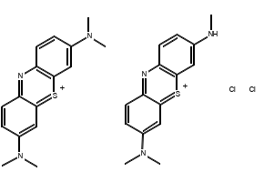 3,7-Bis(dimethylamino)phenothiazin-5-ium chloride mixt. with 3-(dimethylamino)-7-(methylamino)phenothiazin-5-ium chloride(1:1), 37247-10-2, undefined, 
