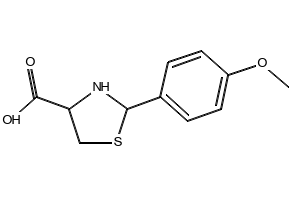 2-(4-Methoxyphenyl)thiazolidine-4-carboxylic acid, 65884-40-4, undefined, 