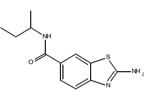 2-Amino-N-(sec-butyl)benzo[d]thiazole-6-carboxamide, 320740-71-4, undefined, 