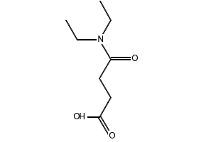 4-(Diethylamino)-4-oxobutanoic acid, 1522-00-5, undefined, 