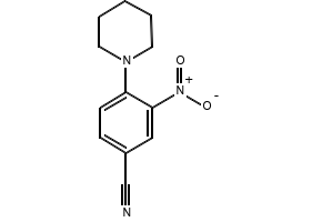 3-Nitro-4-(piperidin-1-yl)benzonitrile, 32117-03-6, undefined, 