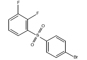 1-((4-Bromophenyl)sulfonyl)-2,3-difluorobenzene, 2803477-32-7, undefined, 