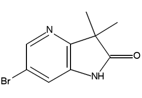 6-Bromo-3,3-dimethyl-1H,2H,3H-pyrrolo[3,2-b]pyridin-2-one, 1190862-33-9, undefined, 