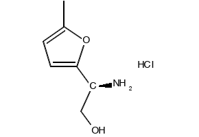 (S)-2-Amino-2-(5-methylfuran-2-yl)ethan-1-ol (hydrochloride), 2989396-57-6, undefined, 