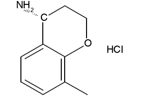 (4R)-8-Methyl-3,4-dihydro-2H-1-benzopyran-4-amine hcl