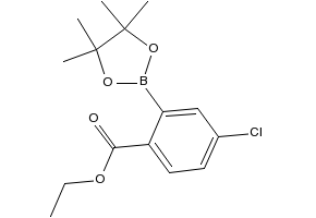 Ethyl 4-chloro-2-(4,4,5,5-tetramethyl-1,3,2-dioxaborolan-2-yl)benzoate, 1146214-96-1, undefined, 