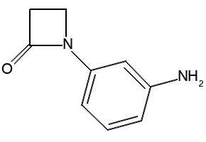 1-(3-Aminophenyl)azetidin-2-one, 1456595-12-2, undefined, 