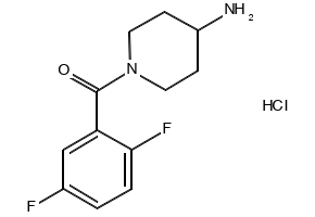 (4-Aminopiperidin-1-yl)(2,5-difluorophenyl)methanone hydrochloride, 1604514-37-5, undefined, 