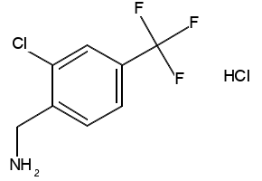 (2-Chloro-4-(trifluoromethyl)phenyl)methanamine hydrochloride, 874482-99-2, undefined, 