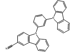 9-(3-(9H-Carbazol-9-yl)phenyl)-9H-carbazole-3-carbonitrile, 1392506-99-8, undefined, 