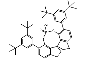 (11aR)-1,10-Bis(3,5-di-tert-butylphenyl)-12-hydroxy-4,5,6,7-tetrahydrodiindeno[7,1-de:1',7'-fg][1,3,2]dioxaphosphocine 12-oxide, 1639448-07-9, undefined, 