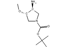 trans-tert-Butyl 3-amino-4-methoxypyrrolidine-1-carboxylate, 429673-79-0, undefined, 