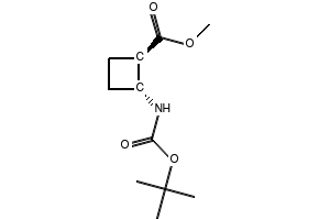 trans-Methyl 2-((tert-butoxycarbonyl)amino)cyclobutanecarboxylate, 951173-24-3, undefined, 