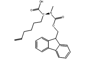 Fmoc-L-2-methylamino-7-octenoic acid, 1808268-11-2, undefined, 