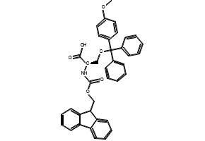 N-(((9H-Fluoren-9-yl)methoxy)carbonyl)-S-((4-methoxyphenyl)diphenylmethyl)-D-cysteine