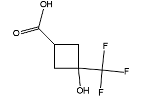 3-Hydroxy-3-(trifluoromethyl)cyclobutanecarboxylic acid, 1163729-49-4, undefined, 