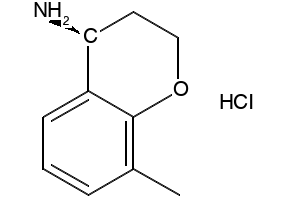 (4S)-8-Methyl-3,4-dihydro-2H-1-benzopyran-4-amine hcl