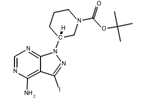 (R)-tert-Butyl 3-(4-amino-3-iodo-1H-pyrazolo[3,4-d]pyrimidin-1-yl)piperidine-1-carboxylate, 1276110-38-3, undefined, 