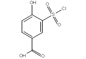 3-(Chlorosulfonyl)-4-hydroxybenzoic acid, 77719-02-9, undefined, 