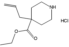 Ethyl 4-allylpiperidine-4-carboxylate hydrochloride, 1186663-51-3, undefined, 
