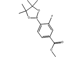 Methyl 3-fluoro-4-(4,4,5,5-tetramethyl-1,3,2-dioxaborolan-2-yl)benzoate, 603122-79-8, undefined, 