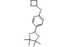 2-Cyclobutoxy-5-(4,4,5,5-tetramethyl-1,3,2-dioxaborolan-2-yl)pyridine, 1417625-27-4, undefined, 