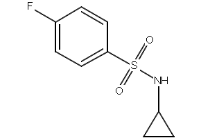 N-Cyclopropyl-4-fluorobenzenesulfonamide, 425654-95-1, undefined, 