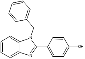 4-(1-Benzyl-1H-1,3-benzodiazol-2-yl)phenol, 10206-01-6, undefined, 