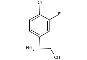 2-Amino-2-(4-chloro-3-fluorophenyl)propan-1-ol, 1270505-11-7, undefined, 