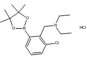 N-(2-Chloro-6-(4,4,5,5-tetramethyl-1,3,2-dioxaborolan-2-yl)benzyl)-N-ethylethanamine hydrochloride, 2828446-61-1, undefined, 