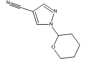 1-(Tetrahydro-2H-pyran-2-yl)-1H-pyrazole-4-carbonitrile, 1448317-12-1, undefined, 