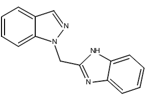 1-((1H-Benzo[d]imidazol-2-yl)methyl)-1H-indazole, 443985-14-6, undefined, 