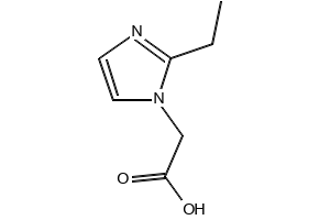 2-(2-Ethyl-1H-imidazol-1-yl)acetic acid, 883539-33-1, undefined, 