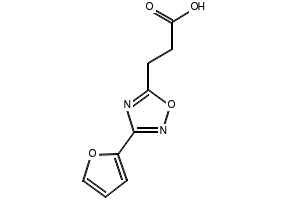 3-(3-(Furan-2-yl)-1,2,4-oxadiazol-5-yl)propanoic acid, 878437-14-0, undefined, 