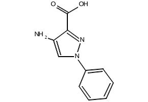 4-Amino-1-phenyl-1H-pyrazole-3-carboxylic acid, 64299-26-9, undefined, 