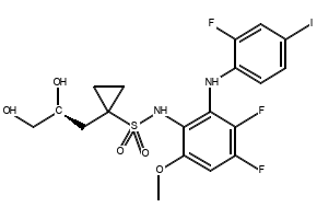 Refametinib, 923032-37-5, undefined, 
