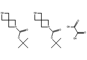 tert-Butyl 2,6-diazaspiro[3.3]heptane-2-carboxylate oxalate(2:1), 1041026-71-4, undefined, 