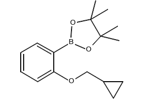 2-(2-(Cyclopropylmethoxy)phenyl)-4,4,5,5-tetramethyl-1,3,2-dioxaborolane, 1185836-98-9, undefined, 