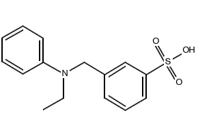 3-((Ethyl(phenyl)amino)methyl)benzenesulfonic acid