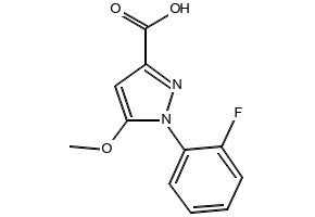 1-(2-Fluorophenyl)-5-methoxy-1H-pyrazole-3-carboxylic acid, 1239726-11-4, undefined, 
