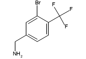 (3-Bromo-4-(trifluoromethyl)phenyl)methanamine, 581813-19-6, undefined, 