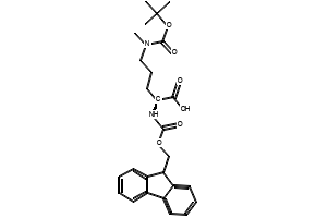 (S)-2-((((9H-Fluoren-9-yl)methoxy)carbonyl)amino)-5-((tert-butoxycarbonyl)(methyl)amino)pentanoic acid, 2389078-95-7, undefined, 