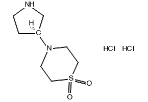 (S)-4-(Pyrrolidin-3-yl)thiomorpholine 1,1-dioxide dihydrochloride, 1821817-23-5, undefined, 
