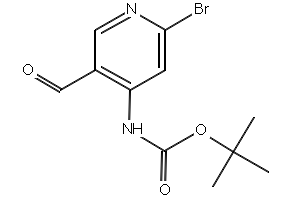 tert-Butyl (2-bromo-5-formylpyridin-4-yl)carbamate, 1382849-21-9, undefined, 