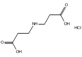 3,3'-Azanediyldipropanoic acid (hydrochloride), 2918779-18-5, undefined, 