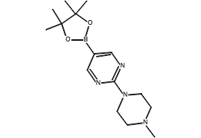 2-(4-Methylpiperazin-1-yl)-5-(4,4,5,5-tetramethyl-1,3,2-dioxaborolan-2-yl)pyrimidine, 942922-07-8, undefined, 