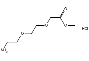 Methyl 2-(2-(2-aminoethoxy)ethoxy)acetate hydrochloride, 208647-73-8, undefined, 