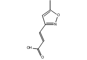 (E)-3-(5-Methylisoxazol-3-yl)acrylic acid, 1065478-29-6, undefined, 