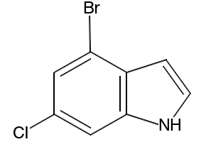 4-Bromo-6-chloro-1H-indole, 885519-23-3, undefined, 
